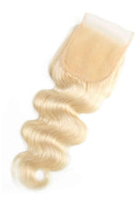 613 4x4 Champagne Body Wave Lace Closure